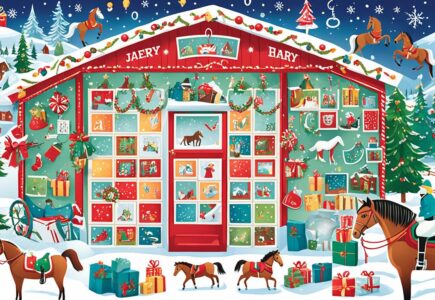 calendrier de l'avent cheval
