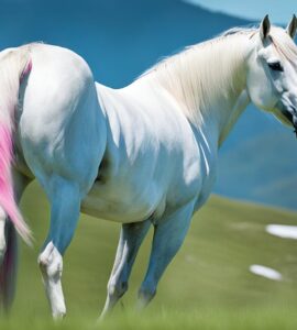 cheval albinos