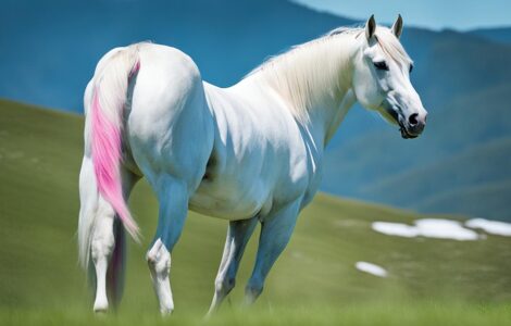 cheval albinos