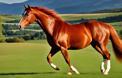 cheval alezan