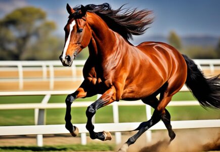 cheval au galop