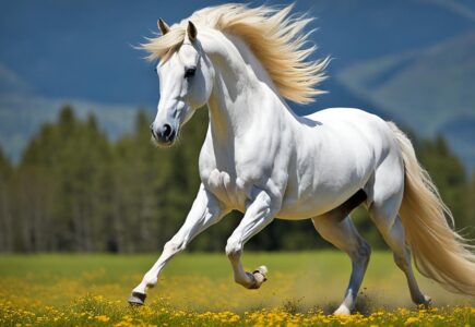 cheval cabré