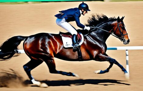 cheval de course