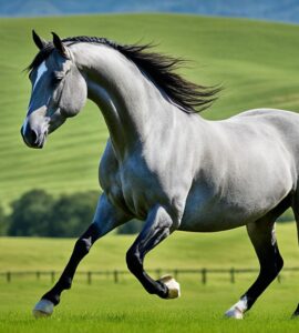 cheval lusitanien