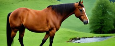 cheval marron