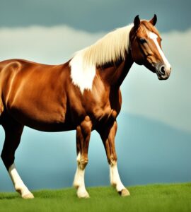 cheval rouan