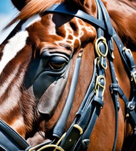 oeillère cheval