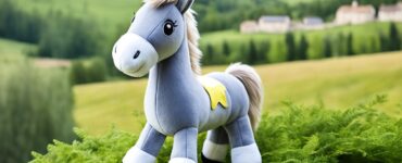 peluche cheval