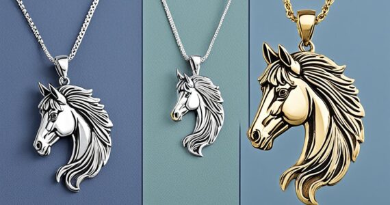 pendentif cheval