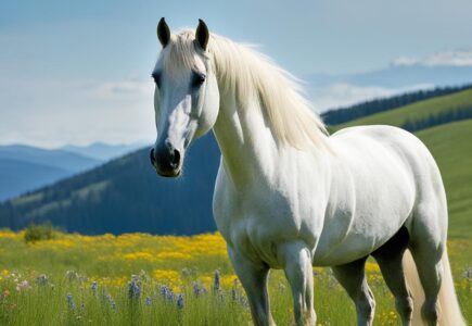 percheron cheval