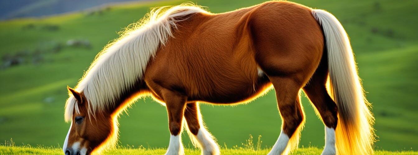 shetland cheval
